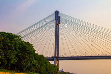 Kalkutta Kolkata Indien Brücke Architektur