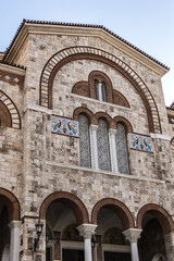 Obraz premium View of Neo-Byzantine Cathedral of Holy Trinity (