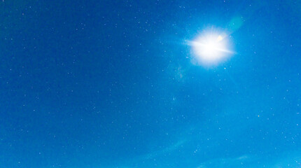 blue sky with clouds