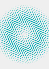 Minimalistic cover template set with gradients