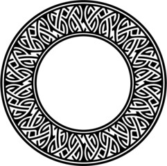ornamental circle frame