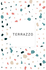 Blue and Pink Ceramic Tile Vector White