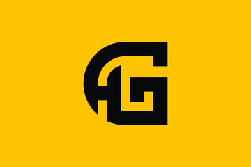 GH logo letter design on luxury background. HG logo monogram initials letter concept. GH icon logo design. HG elegant and Professional letter icon design on background. H G GH HG