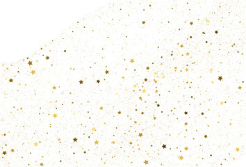 Golden stars texture. Holiday digital paper