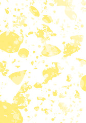 Terrazzo modern abstract template. Orange texture