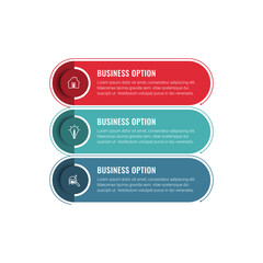 Fototapeta premium Business data visualization. timeline infographic icons designed for abstract background template. vector banner can be used for workflow layout, diagram,presentation, education or any number option. 