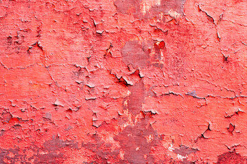Texture of a concrete wall with cracks and scratches which can be used as a background