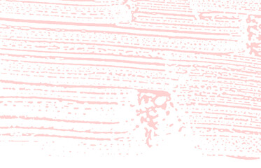 Grunge texture. Distress pink rough trace. Fine ba