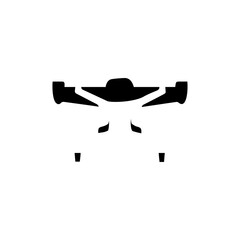 Robot line icon. Simple style artificial intelligence technology poster background symbol. Logo design element. T-shirt printing. Vector for sticker.