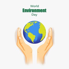 vector illustration for world environment day-5 june
