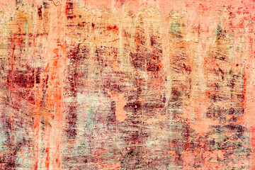 Metal texture with scratches and cracks which can be used as a background