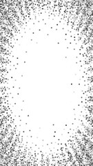 Silver glitter luxury sparkling confetti. Scattere