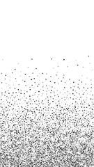 Round silver glitter luxury sparkling confetti. Sc