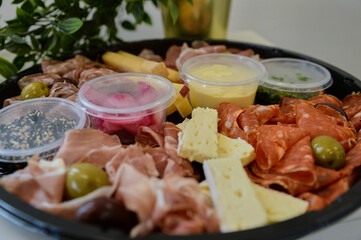 Tapas dish meet organic charcuterie