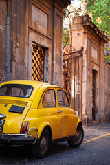 City centre road in Rome