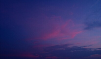 Fototapeta na wymiar Pink cloud