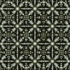 Pattern with a black-and-white gradient . Abstract metallic background