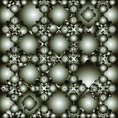 Pattern with a black-and-white gradient . Abstract metallic background