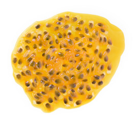 Passion fruit  isolated on a white background