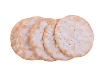  cracker isolated on white background