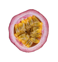  Passion fruit isolated on a white background