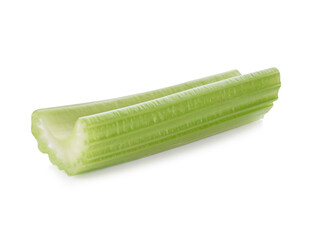 Celery isolated on white background
