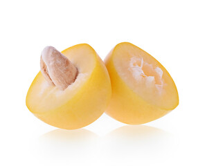 yellow date palm or Dates, healthy fruit
