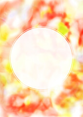 華やかで抽象的な背景テクスチャ（1:√2／A4／A判サイズ）