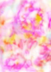 華やかで抽象的な背景テクスチャ（1:√2／A4／A判サイズ）