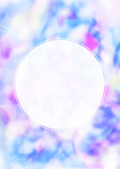 華やかで抽象的な背景テクスチャ（1:√2／A4／A判サイズ）