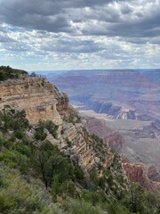 View of Grand Canyon from south rim