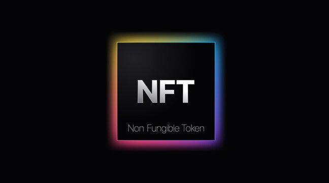 NFT - non fungible token - crypto-art - special type of cryptographic token that represents something unique