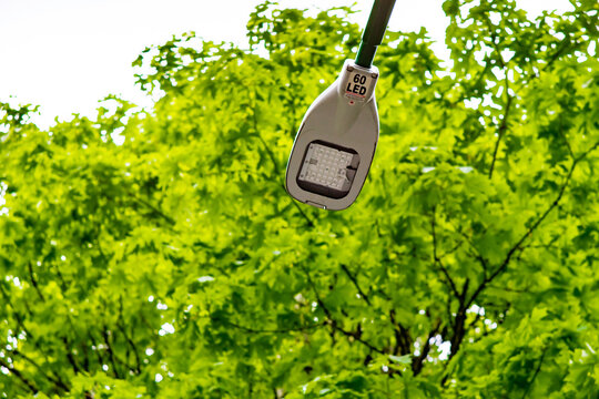 Low Angle Shot Of A Street Light