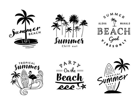 夏のタイポグラフィ（summer typography）