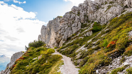 Dolomites mountains south tyrol - Croda Rossa
