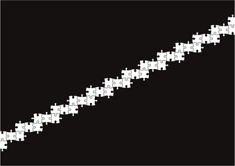 パズルのフレーム背景素材