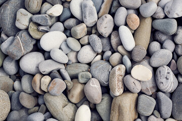 Pebbles on the beach