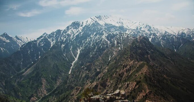 Big Chimgan. Mountains view of the Chimgan valley. Uzbekistan. central Asia 2 of 4