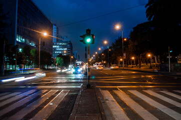 Bogotá Cityscape at Night