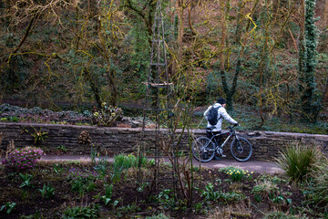 River Fromes, Snuff Mills park in Bristol, UK