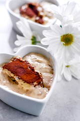Heart Shaped Tiramisu Italian Dessert
