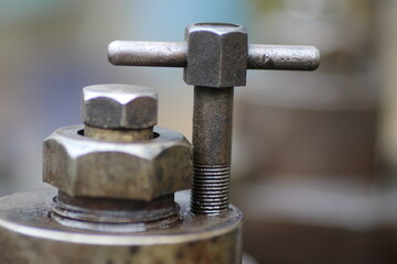 Nahaufnahme technisches Detail