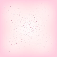 Sakura Cherry Blossom Confetti. Female Rich VIP Pastel Texture.