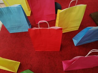 stand up gift paper bags