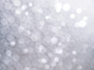 Bokeh Image White Background With Star Pattern Background