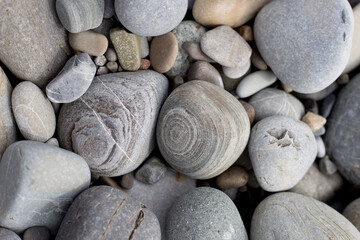 Pebbles on the beach
