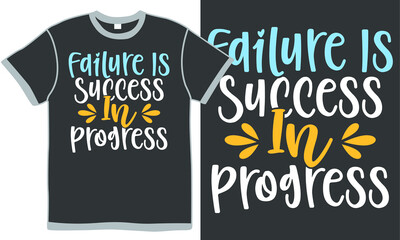 failure is success in progress, possibility design, leadership saying, inspire design, inspirational quote