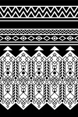 geometric fabric seamless pattern. modern design. vector illustration