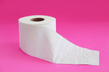 white soft toilet paper for care