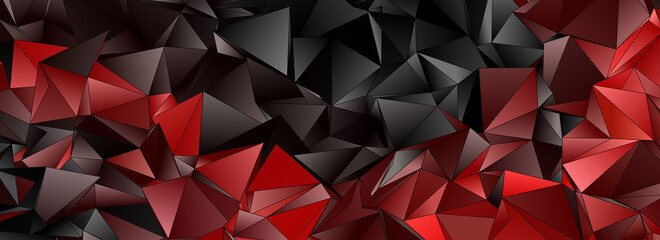 Fototapeta premium Abstract Low-Poly background. triangulated texture. Design 3d. Polygonal geometrical pattern. Triangular modern style
